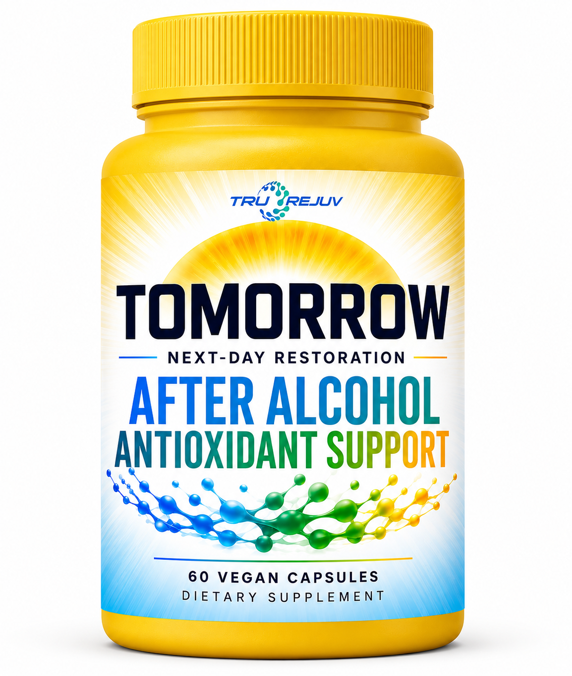 Tomorrow – After Alcohol Antioxidant Support | Next-Day Restoration, 60 Vegan Capsules